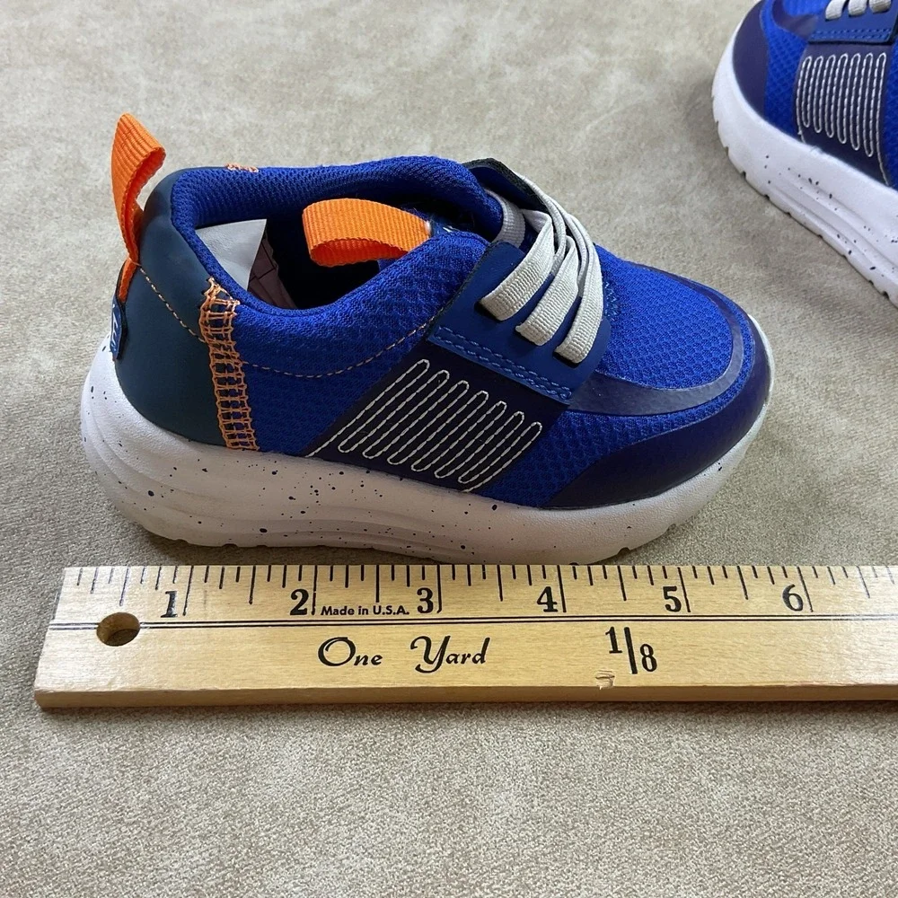 Hey Dude Shoes Sz C6 Sneakers Loafers Sirocco Play Varsity Child Blue